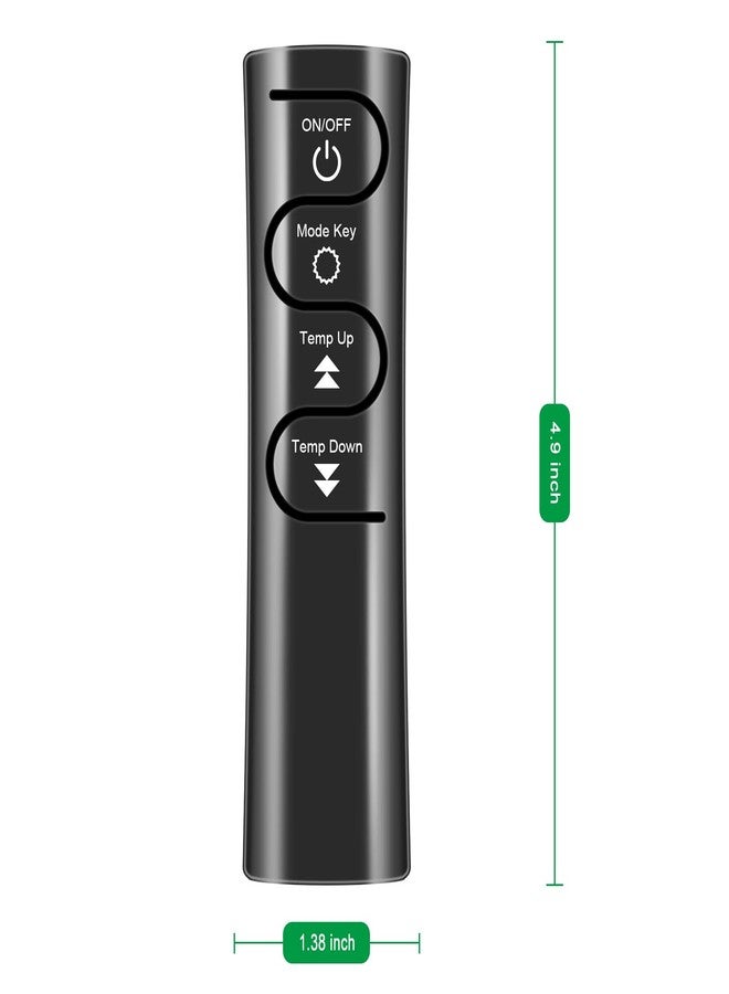 econtrolly Replacement Remote Compatible with EdenPure Heater Gen4，US 1000, USA1000, US004, A4643/RTL, US1000, YN022, GEN4A4643/RTL, A4887/R/RTL, PERSONALA4887/RTL, A4136, RPE1000A5146, A4887, RPE1000A5112 - Image 4